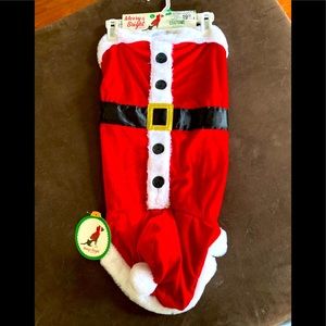 Doggy Santa outfit- size L